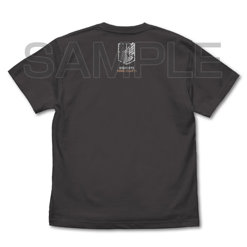 『進撃の巨人』心臓を捧げよ Tシャツ